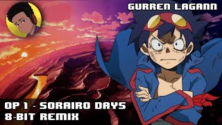 Gurren Lagann OP  Sorairo Days 8bit remix [upl. by Ritch893]