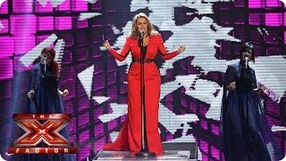 Sam Bailey sings Bleeding Love by Leona Lewis  Live Week 7  The X Factor 2013 [upl. by Namlas]