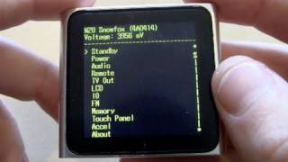 iPod Nano 6G Diagnostics Mode [upl. by Docila]