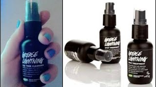 Lush  Grease Lightning  Spot and acne treatment  Review [upl. by Jobe]