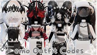 OUTFIT SIMPLE EMO For Girl Di Brookhaven IDCODES  Roblox Part 2 [upl. by Laenahtan67]