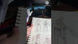 Day 12 of developing gesture drawing skills [upl. by Onaicnop]