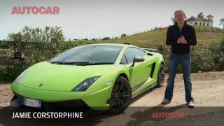 Lamborghini Gallardo Superleggera LP5704 driven by autocarcouk [upl. by Adnorat573]