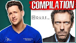 Doctor Mike Reacts To House MD  Compilation [upl. by Saval]