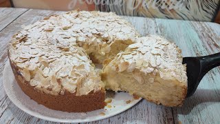 TARTA DE MANZANA Y CREMA La más jugosa y deliciosa con MAMBO [upl. by Livingstone34]