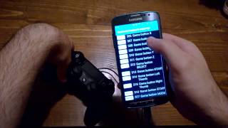 How to map PS4 controller to Android Smart Phone [upl. by Neala]