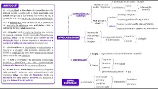 CNU  CONSTITUCIONAL  RESUMO DIREITOS INDIVIDUAIS E COLETIVOS  ART 5º  PARTE 01 [upl. by Belva]