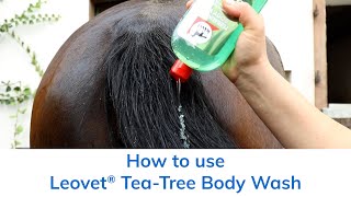 Where to use Leovet® Tea Tree Body Wash [upl. by Nesila]