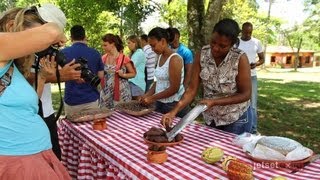 Making Chocolate in the Dominican Republic [upl. by Yenolem]