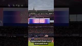 Olympics Record Breaking Moments  Paris Olympics 2024  Arshad Nadeem [upl. by Dublin]