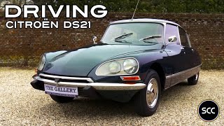 CITROËN DS 21  CITROEN DS21 1972  Test drive in top gear  Engine sound  SCC TV [upl. by Zins]