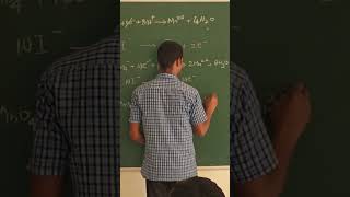 Oxidation of Iodide ions to Iodine by KMnO4Dhilip [upl. by Aehsal285]