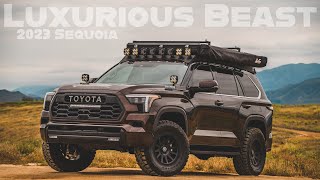 2023 Toyota Sequoia Overland Rig Tour  Mad Yeti [upl. by Akinej]