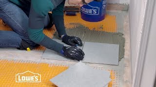 How To Tile a Bathroom Floor [upl. by Holly-Anne]