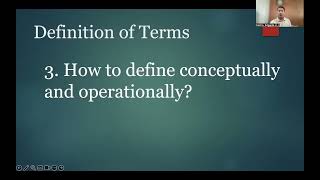 Definition of Terms [upl. by Kernan]