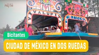 Bicitantes  Recorre Ciudad de México en dos ruedas  Mega [upl. by Elakram]