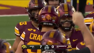 What a Punt For Minnesota vs Iowa  Minnesota Football  09212024 [upl. by Yahsan]