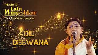 Dil Deewana Lata Mangeshkar Live • Queen In Concert • An Era In Evening • 1997 • HD [upl. by Aleris]