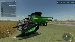 FS 22  Mod MacDon FD250 [upl. by Aibonez115]