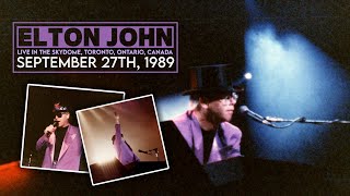 Elton John  Live in Toronto September 27th 1989 [upl. by Drucilla]