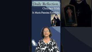 Daily reflections  05 October Desiree Albuquerque [upl. by Ivory]