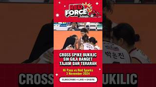 CROSS SPIKE BUKILIC NGERI bukilic redsparks megawatiredsparks kovovleague hipass volikorea [upl. by Feetal188]