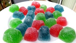 HOW TO MAKE GUMDROPS  HOMEMADE DIY RECIPE [upl. by Ynamad]