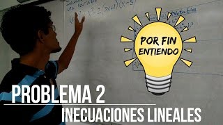 Inecuaciones lineales con productos notables problema 2 [upl. by Annail496]