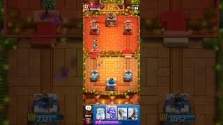 What would you choose Snowball Event very interesting match clashroyale shorts [upl. by Enneyehc680]