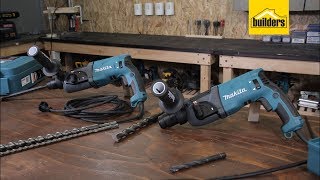 Makita Hr2460 and Hr2470 Rotary Hammer Drills Review [upl. by Niad315]