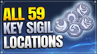 ALL 59 Key Sigil Locations  Enkonomiya 【Genshin Impact】 [upl. by Fleur858]