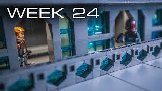 Building Mandalore in LEGO  Week 24 Prison Cells [upl. by Ralyat21]