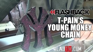 Flashback Young Money Jeweler Shows off TPains 45K Chain Piece [upl. by Noimad701]