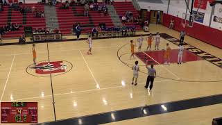 Dansville vs Livonia Boys Varsity Basketball [upl. by Gilpin954]