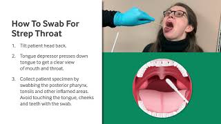 How to Swab for Strep Throat [upl. by Gherlein]