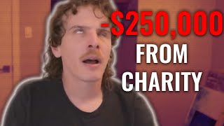 iDubbbz Donated 0 to CHARITY after his CHARITY Boxing Event [upl. by Ahsien908]