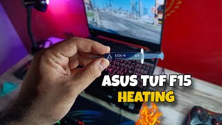 ASUS TUF F15 HEATING ISSUE  ITNA GARAM KYU HOTA HAI😡 [upl. by Australia]