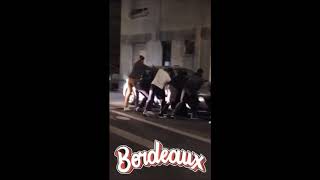 Mussidan 24  les rugbymen jouent les gros bras dans la rue [upl. by Ainolopa14]