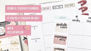 How to Use a Happy Planner Teacher Planner If You’re a Teacher or Not [upl. by Zipporah]