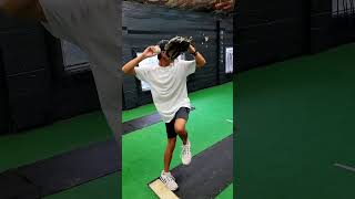 Baseball Pitching Drill Working on Balance Direction amp Timing [upl. by Alikee]