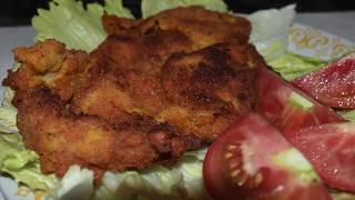 CHULETA DE CERDO MILANESA DE CERDO COLOMBIANA [upl. by Ainotna]