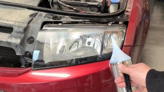 How To Restore Headlights Permanently  Polish Headlights [upl. by Rollecnahc611]