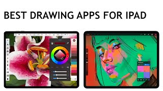 Best Drawing Apps for iPad [upl. by Nalorac]