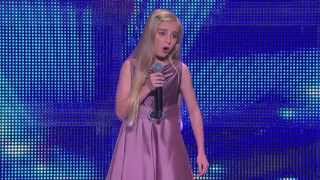 Australias Got Talent 2013  Auditions  Paris Morgan Sings With Grace [upl. by Neirbo304]