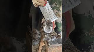 Awesome hoof trimming video丨ASMR丨Donkey hoof cutting sound [upl. by Bethesde221]