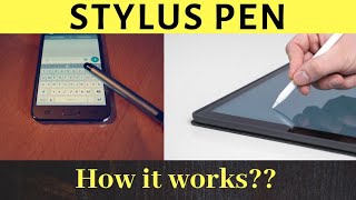 How Stylus pen works  its principle 🤔🤔 [upl. by Eirtemed602]