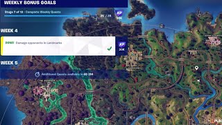 How to Easily Damage opponents in landmarks Fortnite [upl. by Krystle]