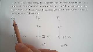 Theorie Das Orbitalmodell Teil 4 – Pauli Prinzip und Hundsche Regel [upl. by Granoff277]