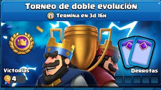 LOS 3 MEJORES MAZOS PARA EL TORNEO MUNDIAL DOBLE EVOLUCIÓN 🔥 CLASH ROYALE [upl. by Oicneserc]