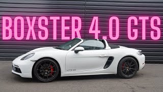 Porsche Boxster 40 GTS Review  The Top Notch  Top Off fun we all need [upl. by Aisatna]